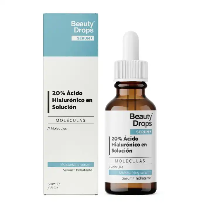 ¡27% DTO! Serum Hidratante 20% Ácido Hialurónico 30 ml - Beauty Drops - Comparador de precios