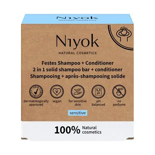 2in1 Solid Shampoo Bar + Conditioner Sensible - Niyok - Comparador de precios