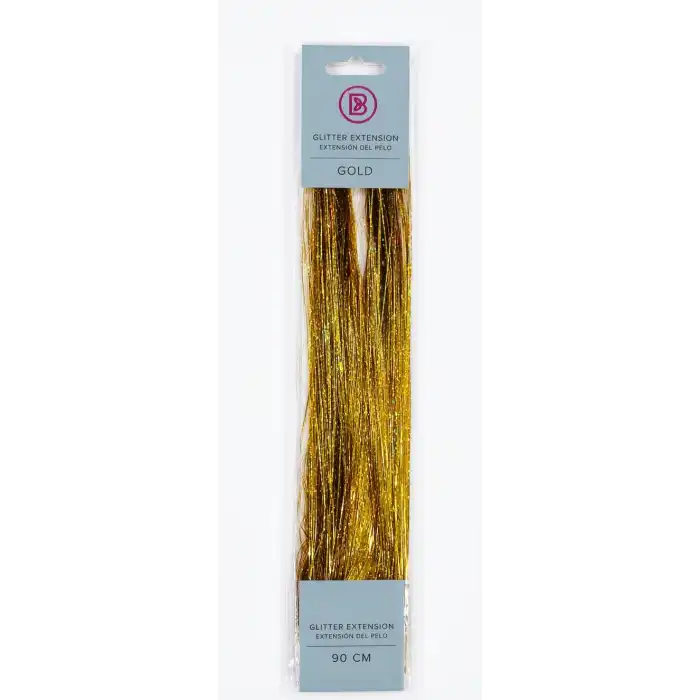 Extensiones de Cabello Purpurina Glitter 90cm - Biovene - Comparador de precios