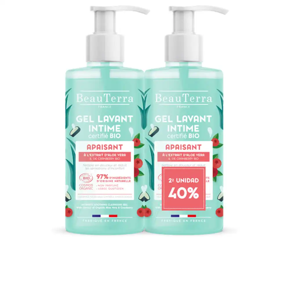 Bio gel íntimo calmante pack 2 x 500 ml - BEAUTERRA - Comparador de precios