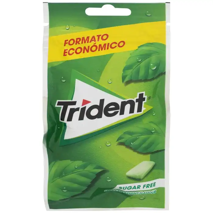 Chicle Hierbabuena Sin Azúcar - TRIDENT - Comparador de precios