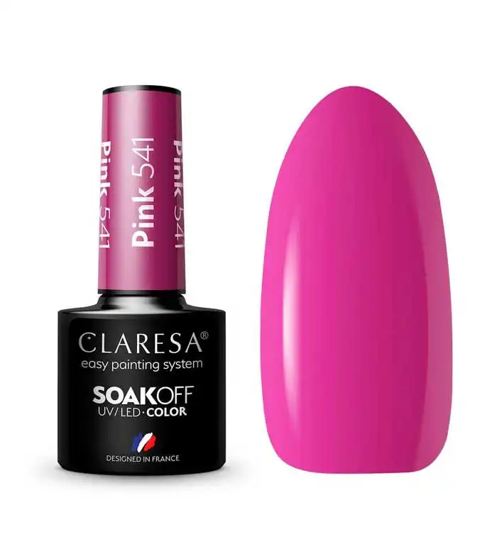 Claresa - Esmalte semipermanente Soak off - 541: Pink - Claresa - Comparador de precios