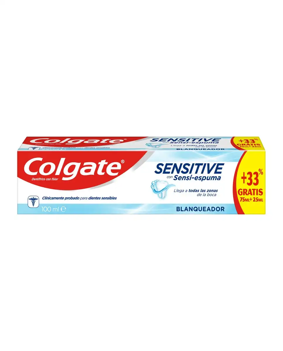 Colgate - Pasta De Dientes Sensitive Con Sensi Espuma Blanqueador - Colgate - Comparador de precios