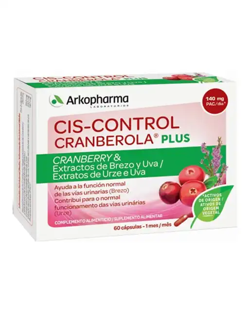 Cramberola - Cápsulas Ciscontrol Cramberola Plus 60. - Cramberola - Comparador de precios