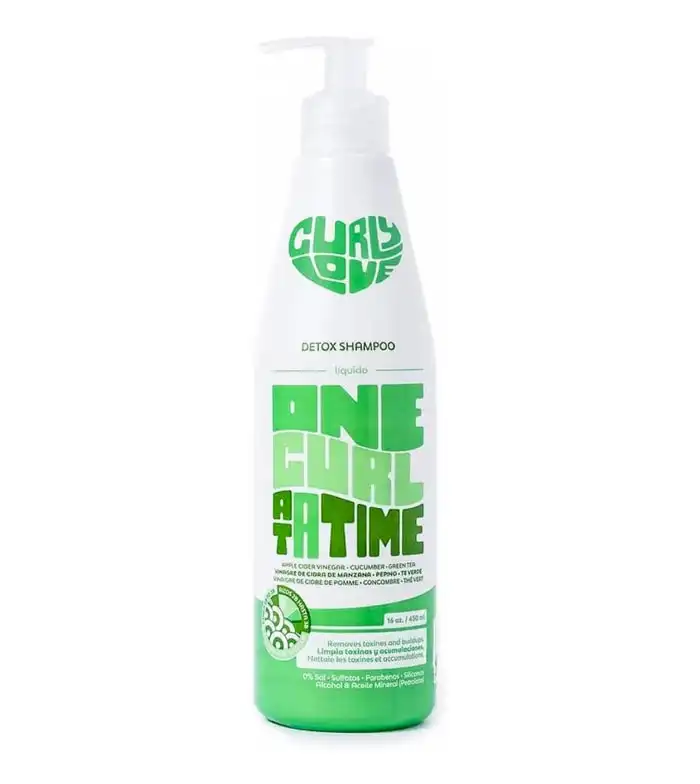 Curly Love - Champú detox - Vinagre Manzana, Pepino y Té Verde 450ml - CURLY LOVE - Comparador de precios
