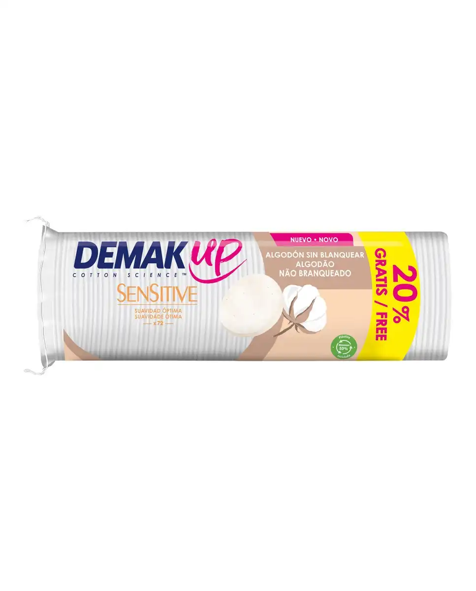 Demak Up - Discos Desmaquillantes De Algodón Redondos Sensitive - Demak Up - Comparador de precios