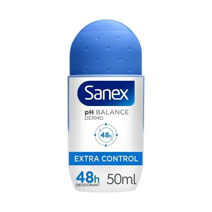 Desodorante Roll On Dermo Extra Control 50 ml - Sanex - Comparador de precios