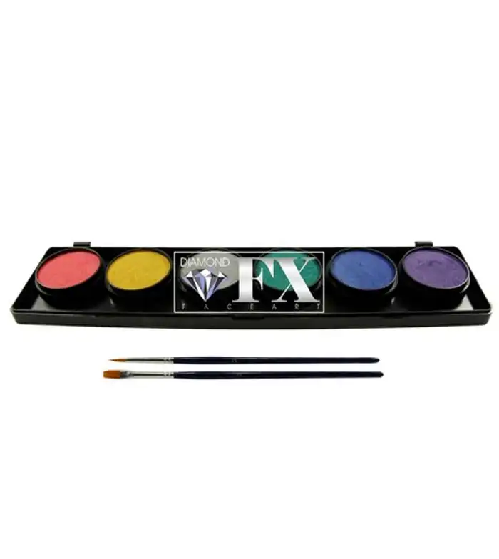 Diamond FX - Paleta 6 aquacolores metalizados - DFXFSM6M - Diamond FX - Comparador de precios