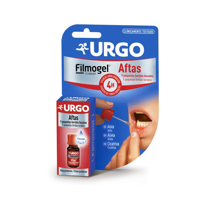 Filmogel Aftas y Pequeñas Heridas Bucales 6 ml - Urgo - Comparador de precios