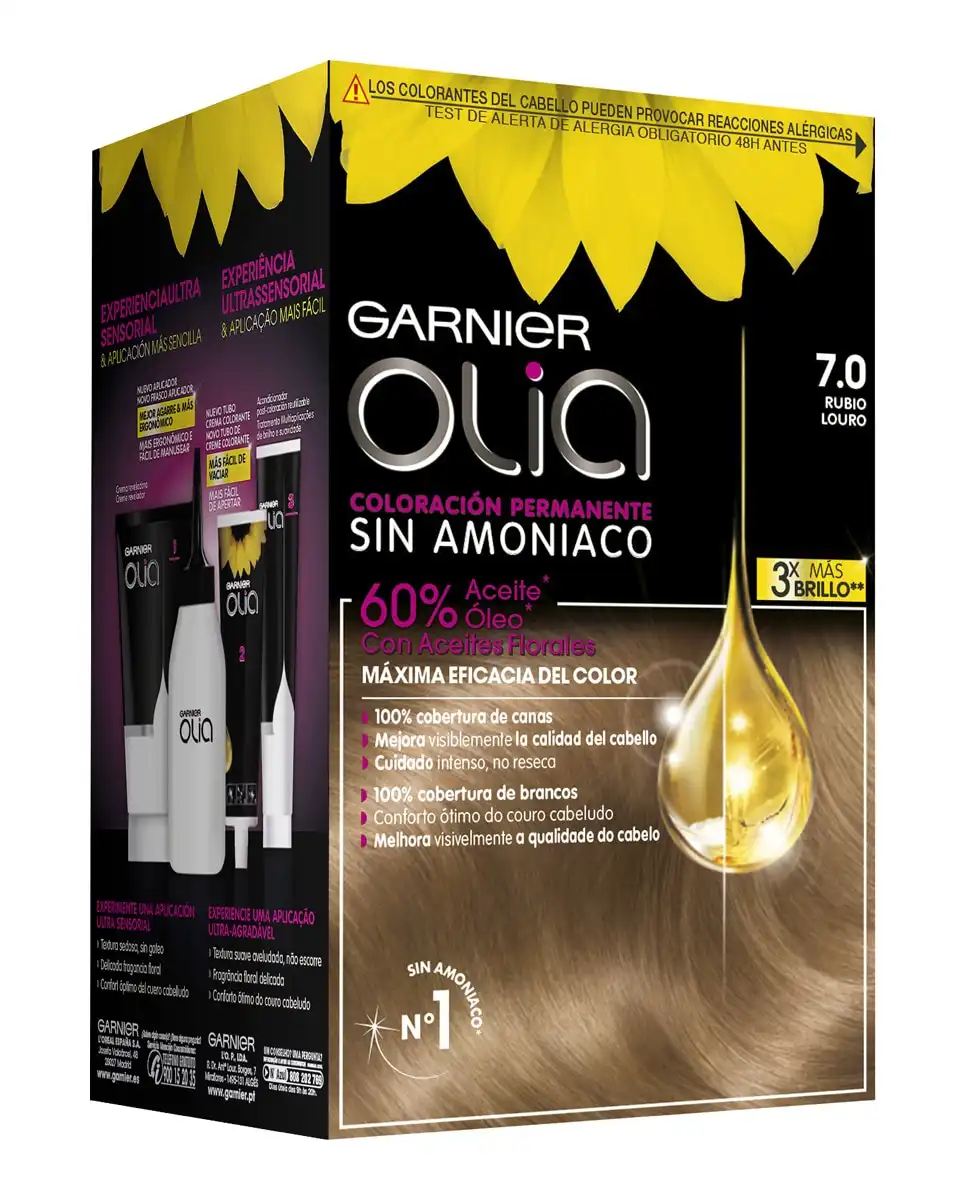 Garnier - Coloración Permanente Sin Amoniaco Olia - Garnier - Comparador de precios