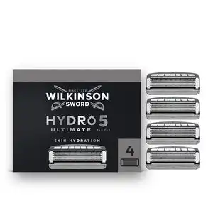 HYDRO 5 ULTIMATE skin hydration 4 recambios Cuchillas de afeitar - Wilkinson - Comparador de precios