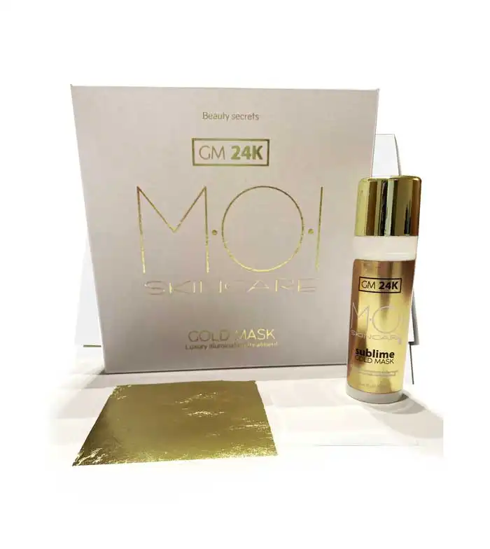 M.O.I Skincare - Tratamiento facial con láminas de oro Gold Mask 24K Luxury - M.O.I. Skincare - Comparador de precios