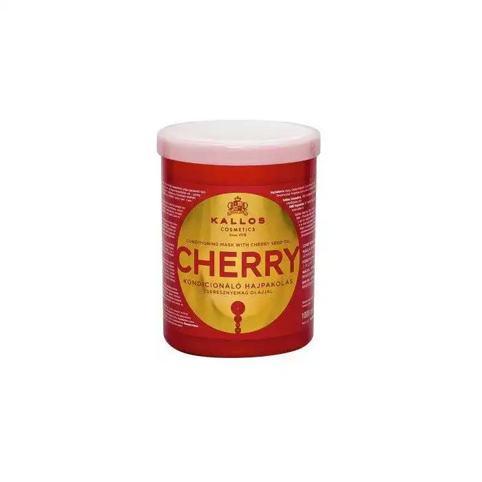Mascarilla Acondicionador Capilar con Extracto de Cereza 1000 ml - Kallos - Comparador de precios