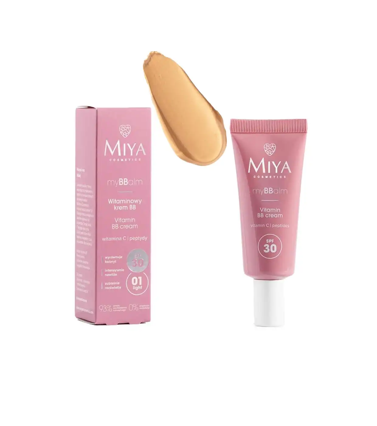 Miya Cosmetics - BB cream vitaminada myBBalm SPF30 - 01: Light - Miya Cosmetics - Comparador de precios