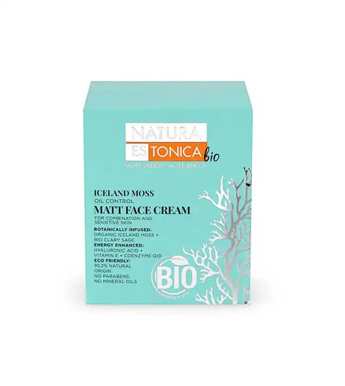 Natura Estonica - Crema facial matificante con musgo de Islandia - Natura Estonica - Comparador de precios