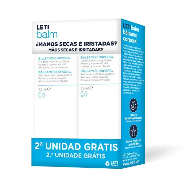 Pack Bálsamo Corporal Balm - Leti - Comparador de precios