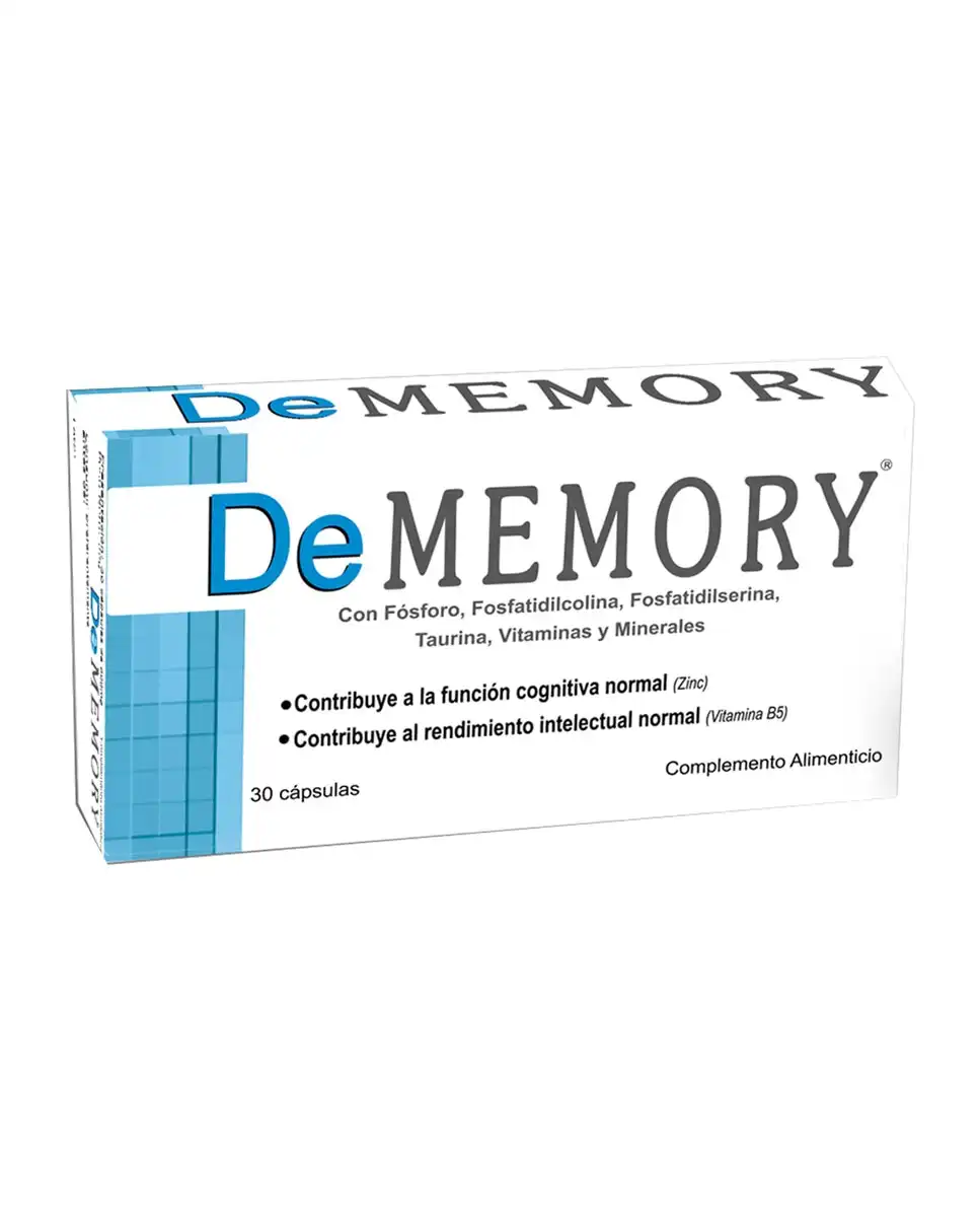 Pharma Otc - 30 Cápsulas Dememory - Pharma Otc - Comparador de precios