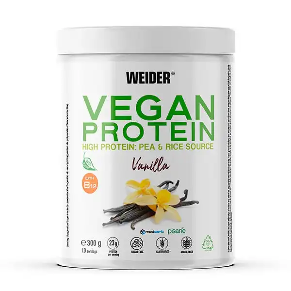 Proteína Vegana Sabor Vainilla - Weider - Comparador de precios
