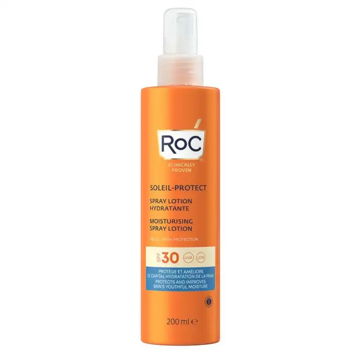 Roca - Loción Solar Hidratante Soleil Protect SPF30 200 Ml Roc - Roca - Comparador de precios