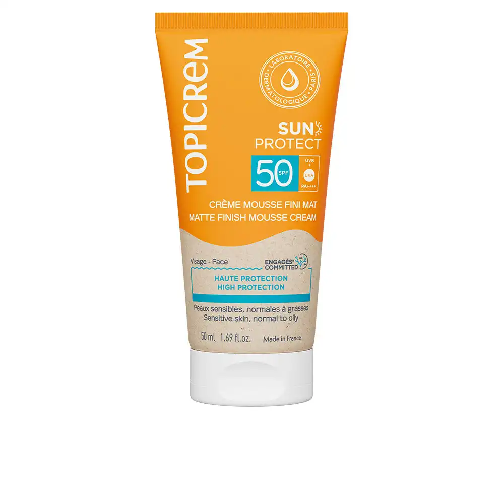 Sun Protect mousse-crema acabado mate SPF50+ 50 ml - TOPICREM - Comparador de precios