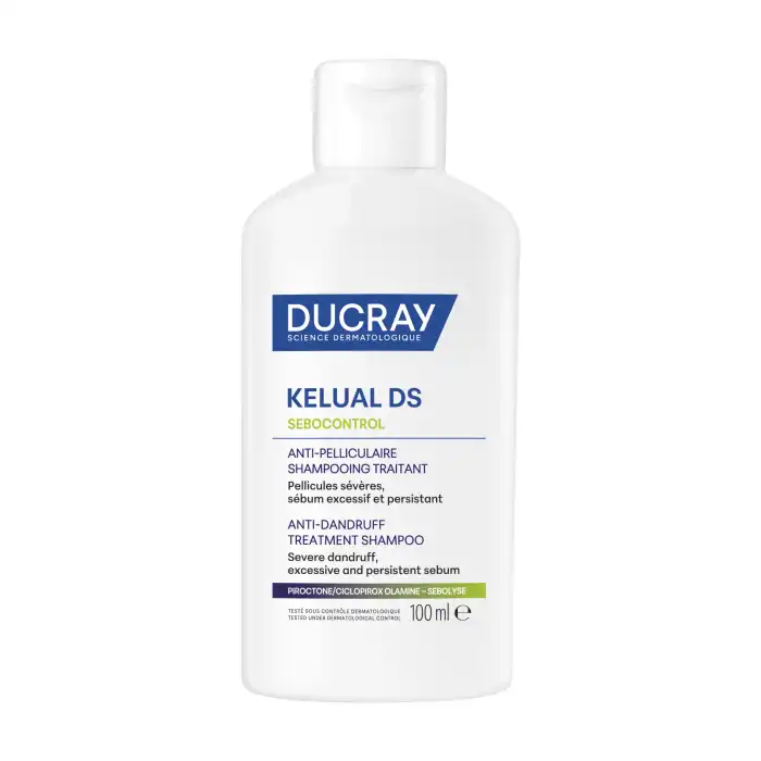 ¡27% DTO! Kelual Ds Champú Sebocontrol Anticaspa 100 ml - Ducray - Comparador de precios