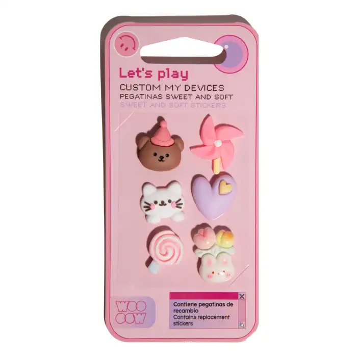 ¡33% DTO! Custom My Phone Pegatinas 16 gr - Woo oow - Comparador de precios