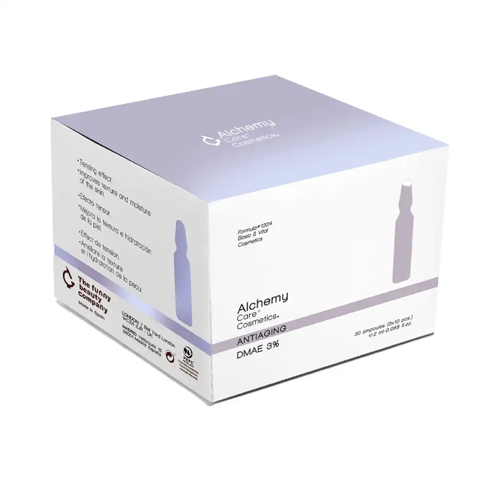 Antiaging Dmae 3% 30 ampollas x 2 ml - Alchemy Care Cosmetics - Comparador de precios