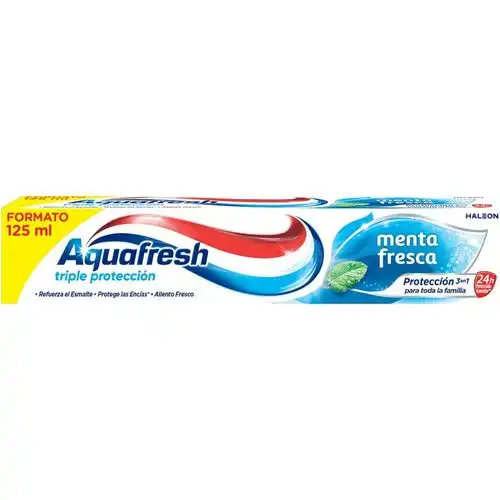 Aquafresh Triple Protección Menta Fresca 125 ml Pasta Dentífrica - Aquafresh - Comparador de precios