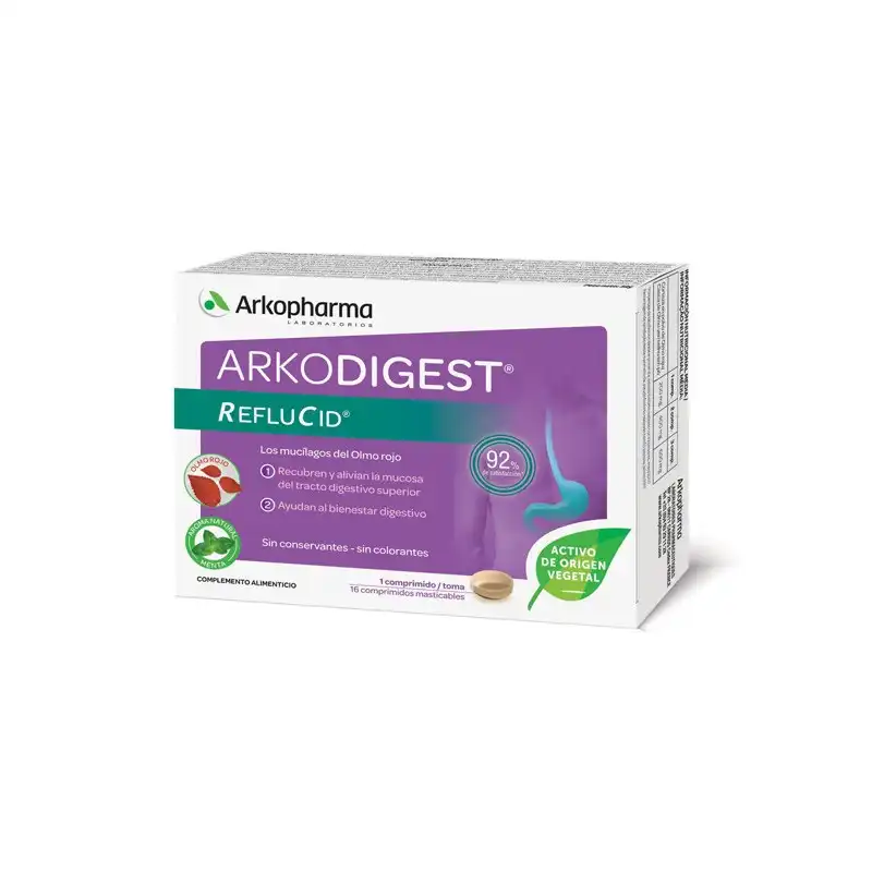 Arkodigest reflucid 16 comprimidos - Arkopharma - Comparador de precios