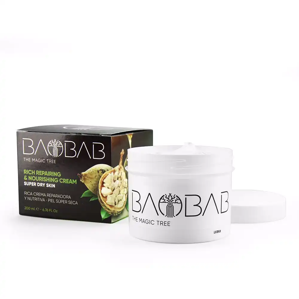 Baobab rich repair moisturiser-super dry skin cream 200 ml - Diet Esthetic - Comparador de precios
