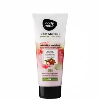 Body Natur Body Natur Sorbete Corporal Frutos Rojos, Granada y, 200 ml - Body Natur - Comparador de precios