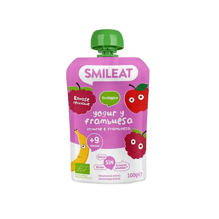 Bolsita Yogur y Frambuesa 100 gr - SMILEAT - Comparador de precios