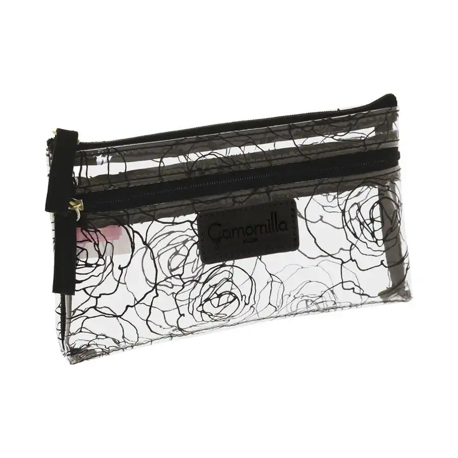 Camomilla - Neceser Doble Cremallera Bk Rosa Neceseres 1 pieces female - Camomilla Milano - Comparador de precios
