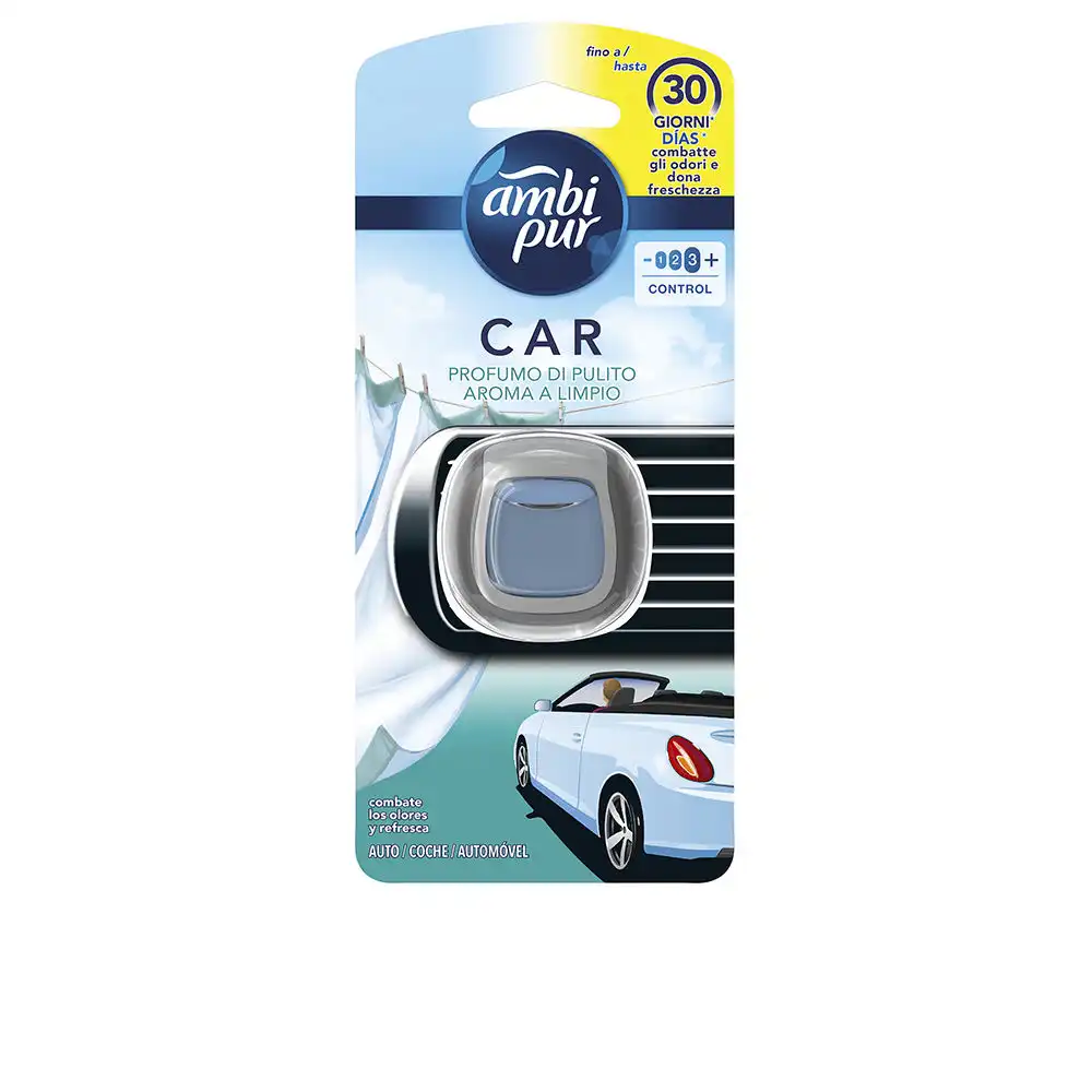 Car ambientador desechable #aroma limpio 125 gr - Ambi Pur - Comparador de precios