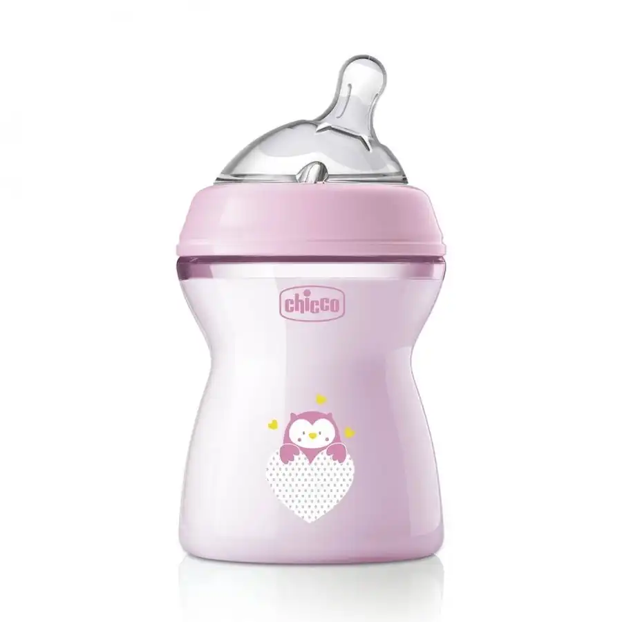Chicco - Biberón Naturalfeeling Flujo Medio 2M+ Chupetes 250 ml female - Chicco - Comparador de precios
