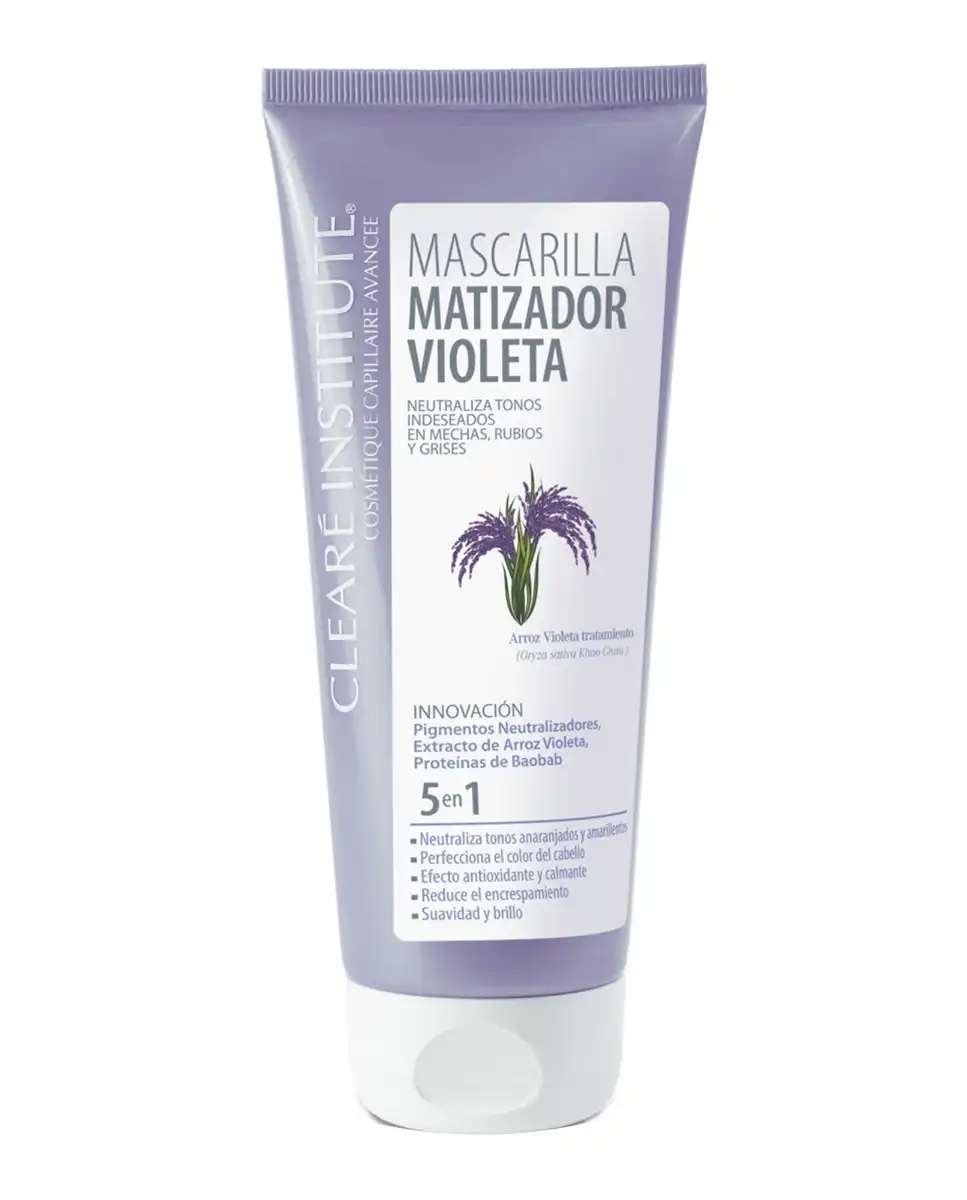 Clearé Institute - Mascarilla Matizador Violeta 200 Ml - Clearé Institute - Comparador de precios