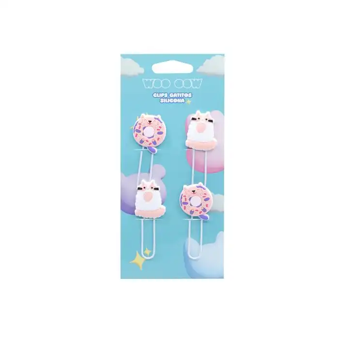 Clips Gatitos Silicona - Woo oow - Comparador de precios