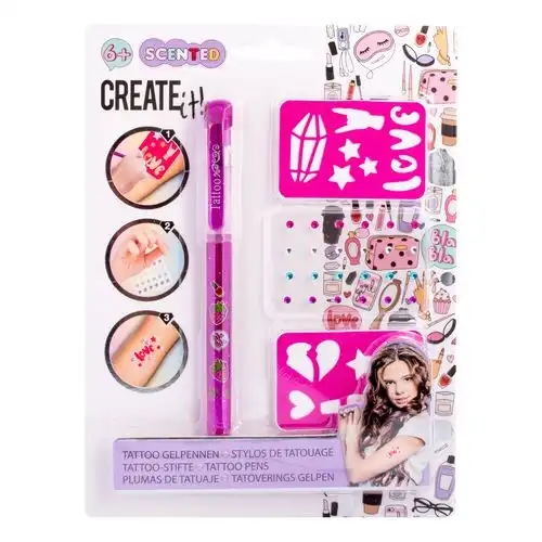 Create It Tatto Pen & Diamantes 1 und Set de Tatuajes - Create It - Comparador de precios