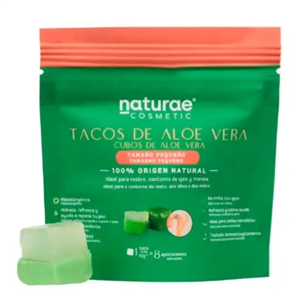 Cubo De Aloe Vera Facial - Naturae - Comparador de precios