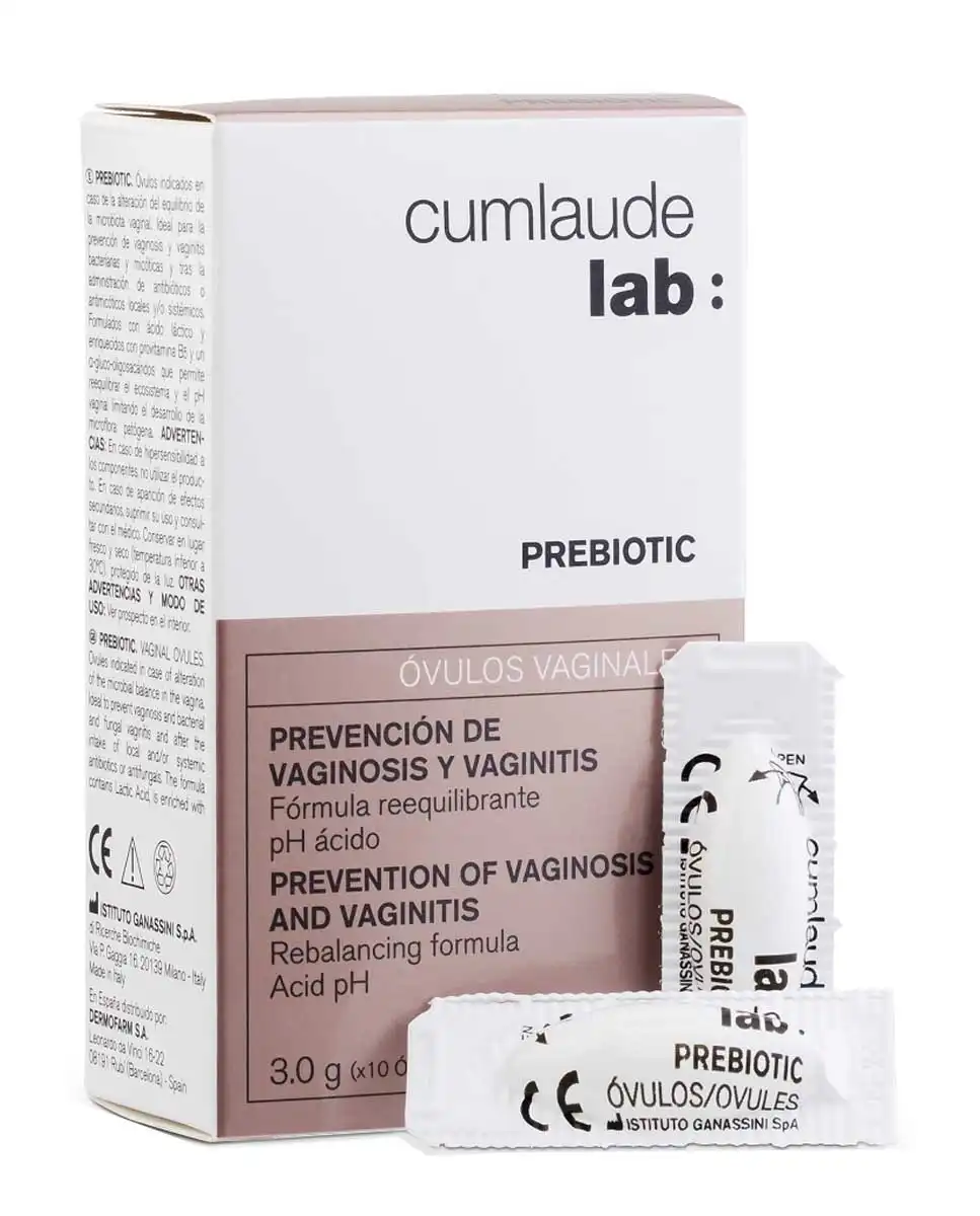 Cumlaude Lab - 10 Óvulos Vaginales Prebiotic Prevención De Vaginosis Y Vaginitis - Cumlaude Lab - Comparador de precios