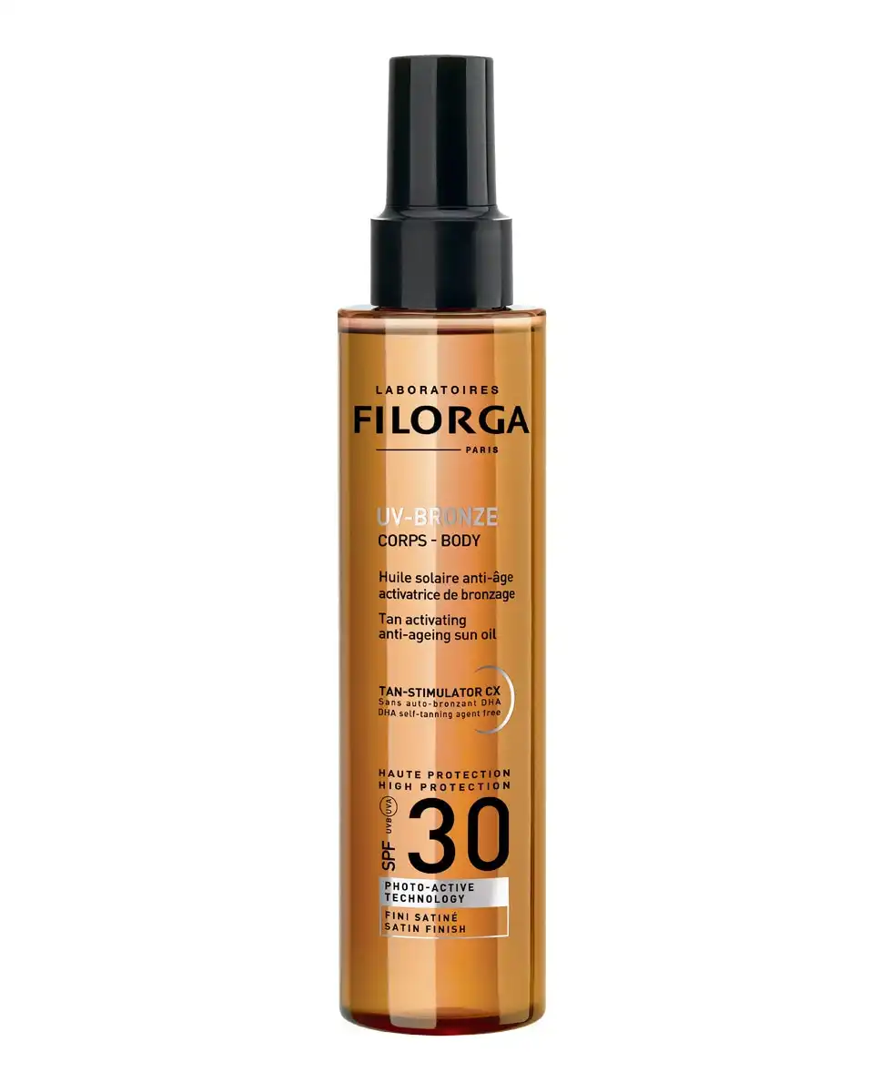Filorga - Spray Aceite Protección Solar SPF30 UV Bronze Body 150 Ml - Filorga - Comparador de precios