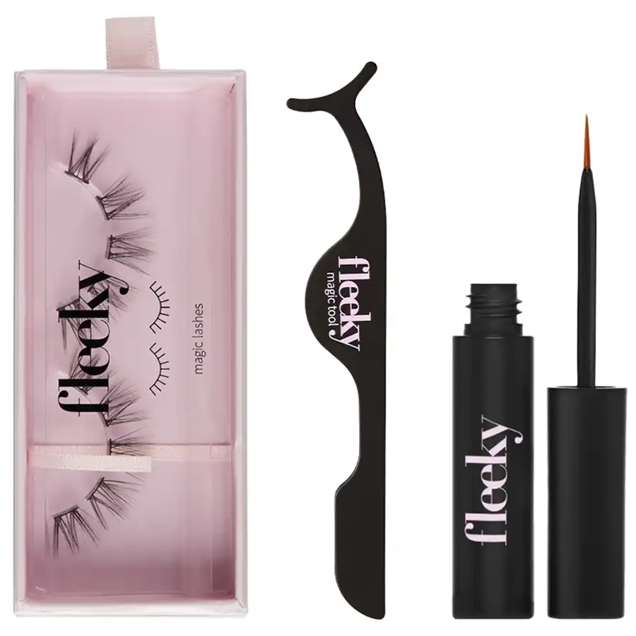 Fleeky - Kit de pestañas postizas - Magic Lashes con pegamento y aplicador Pestañas postizas 1 pieces Passion - Fleeky - Comparador de precios