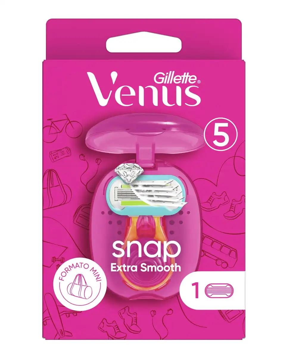 Gillette - Maquinilla Depilatoria Snap Extra Suave Tamaño Mini Venus - Gillette - Comparador de precios