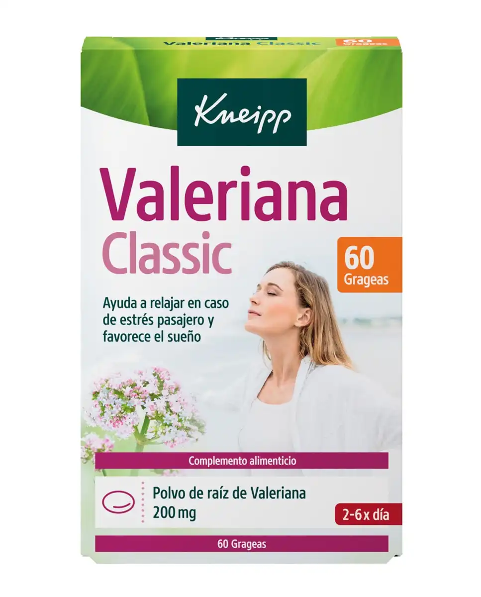 Kneipp - Valeriana Classic 60 Grageas - Kneipp - Comparador de precios