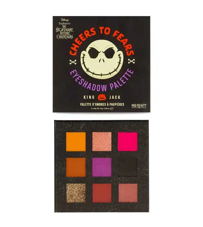 Mad Beauty - *Nightmare Before Christmas* - Paleta de sombras de ojos - Jack Cheers To Fears - MAD BEAUTY - Comparador de precios