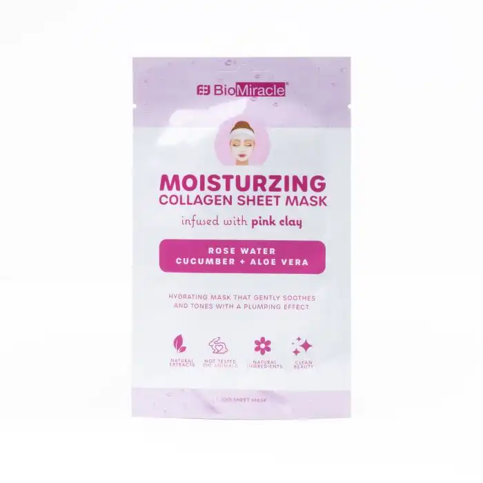 Mascarilla Facial Hidratante con Colágeno 20 gr - BIOMIRACLE - Comparador de precios