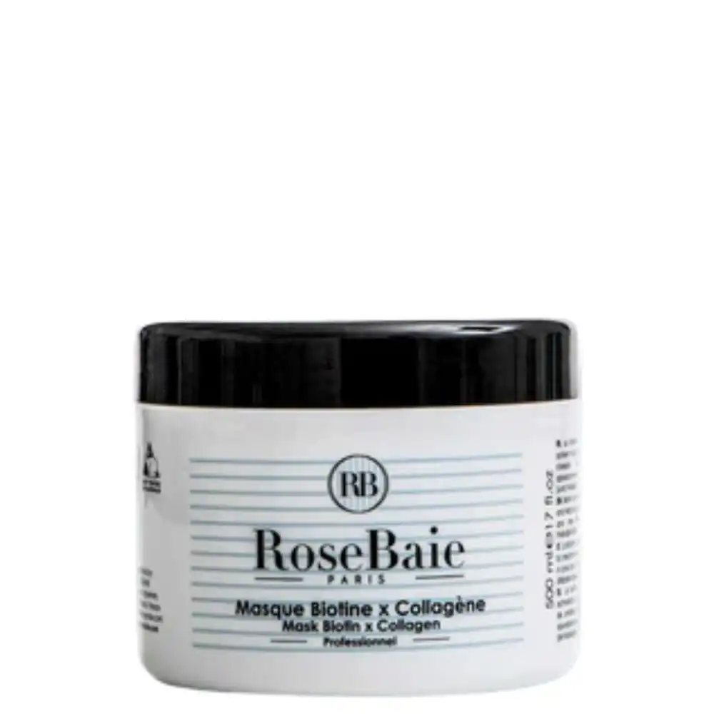 Mascarilla para el cabello Biotine X Collagène Baño capilar 500ml - RoseBaie - Comparador de precios