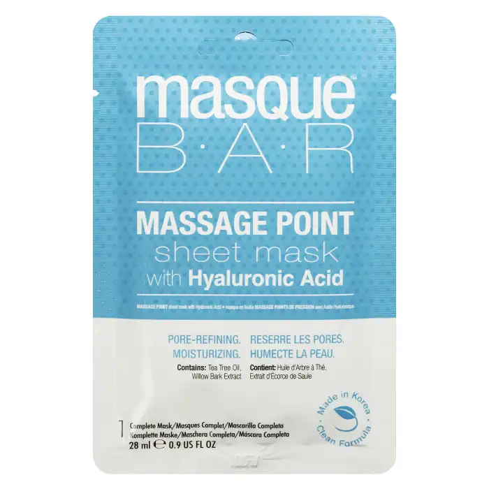Massage Point Mascarilla Facial con Ácido Hialurónico 28 ml - Masque Bar - Comparador de precios