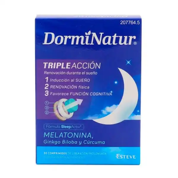 Melatonina Triple Acción - DORMINATUR - Comparador de precios
