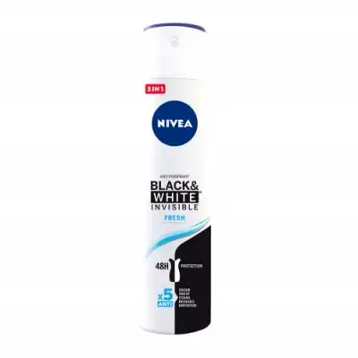 Nivea Desodorante Spray Invisible For Black And White Fresh, 200 ml - Nivea - Comparador de precios